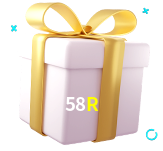 Receba seus bônus de boas-vindas no 58R
