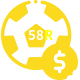Aposte em esportes do mundo todo no 58R!